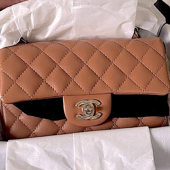 🤎Chanel Newest 22S Mini rectangular Classic Flap Bag🤎 - Picture 11 of 16